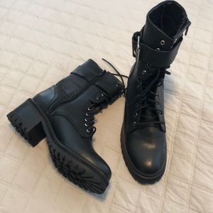 Steve Madden biker boots size 7.5